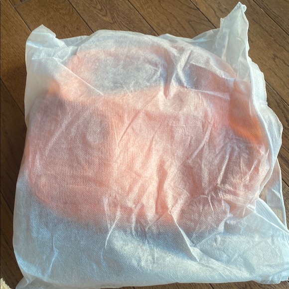 Vibrant Orange Textured Shoulder Bag - Picture 10 of 10